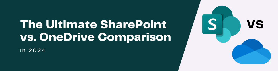 sharepoint vs onedrive
